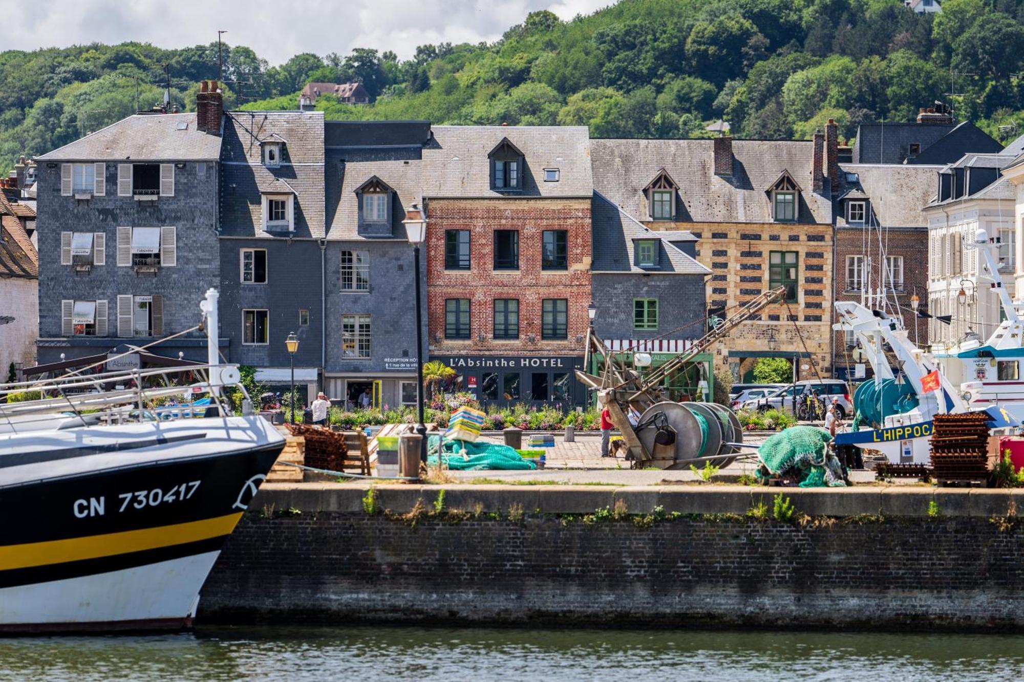 L'Absinthe Hotel Honfleur Zewnętrze zdjęcie